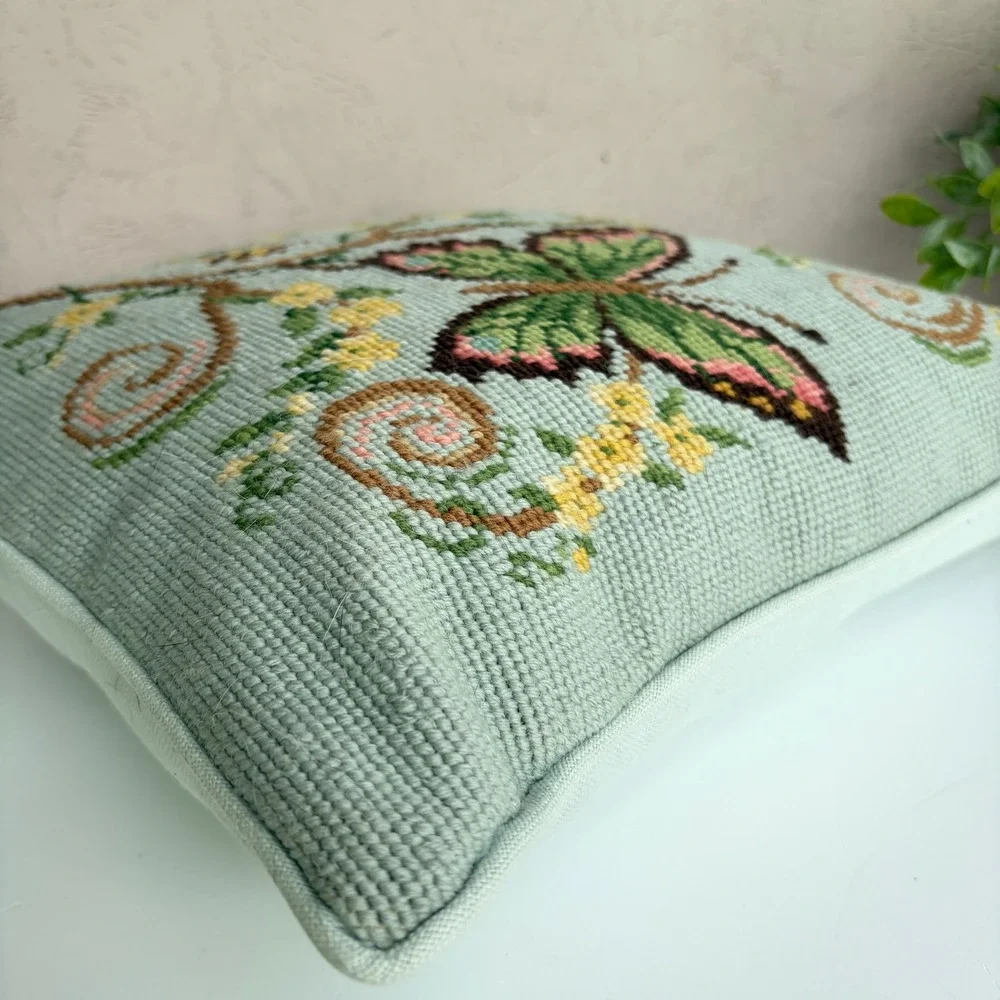Unbranded handcrafted needlepoint